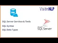 Basics of SQL SQL Server Data Types SQL Queries Marathi VisionNLP