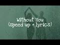 Download Lagu without you (speed up + lyrics)