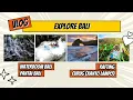 Download Lagu EXPLORE BALI || Kanto Lampo (CURUG), Rafting, Pantai, Waterboom Bali