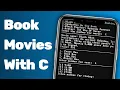 Movie Booking App Using C In 6 Mins Source Code