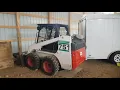 Bobcat 751 oil and hydraulic dipstick locations