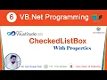 CheckedListBox checkedlistbox in vb net properties checkedlistbox control anil soni