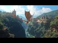 Soaring with Dragons at Basgiath War College | FOURTH WING Inspired Cinematic Music & Ambience