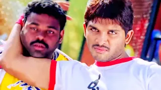 इन गुंडों को अल्लू अर्जुन ने फुटबॉल की तरह धो डाला | Dum Movie Action Scene