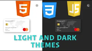 Dark Mode with HTML CSS and JavaScript Switching between Dark and Light Themes HTML CSS JS