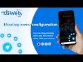 5 How to Floating menu configuration - DTWeb Convert Website to a Flutter App
