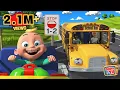 Download Lagu Wheels on the Bus Go Round and Round | Nursery Rhymes for Babies | Kids Song