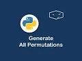 generate all permutations of list in python