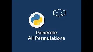 generate all permutations of list in python