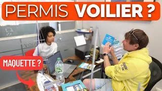 Un PERMIS en VOILIER ? des maquettes ? Où est on ! (VOILIER Coraille II)