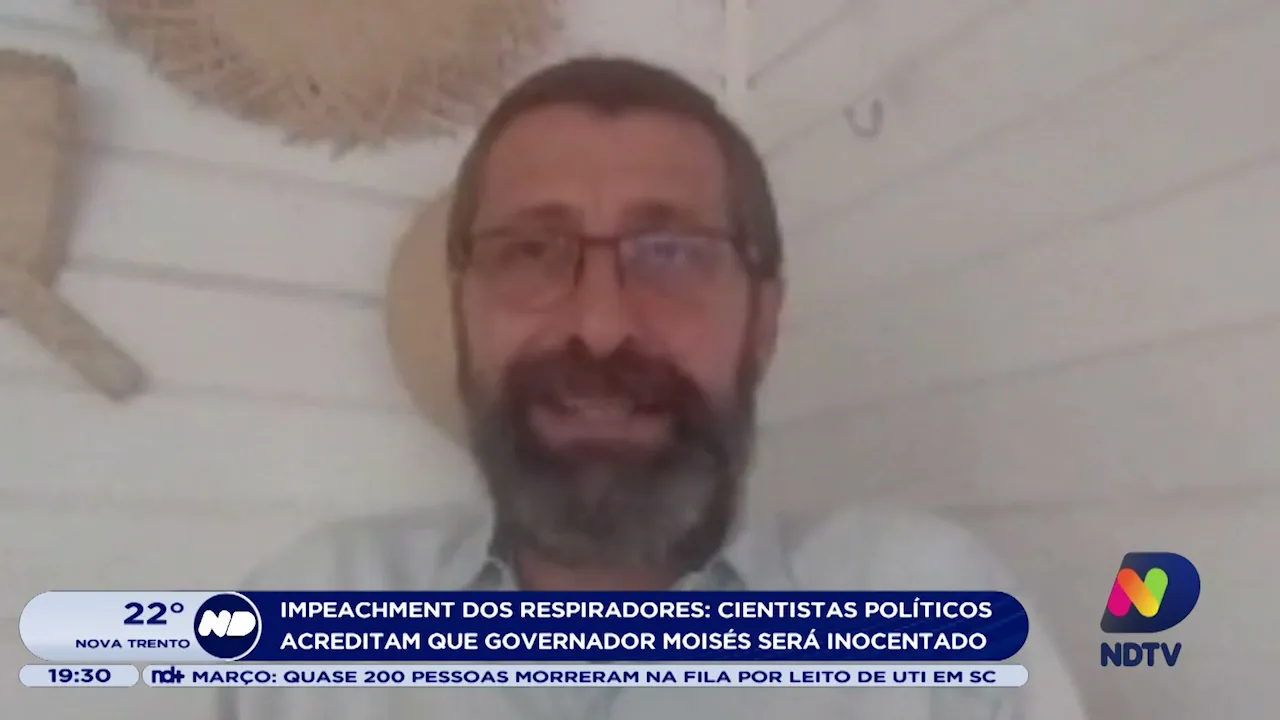 Impeachment dos respiradores: Cientistas políticos acreditam na inocência do Governador Moisés