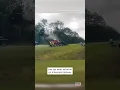Car Drives Over Tow Truck and Goes Airborne