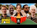 The Emily in Paris Cast Plays Hot Ones Wing Pong