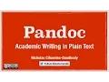 Using Pandoc