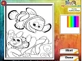 Finding Nemo Coloring Pages For Kids - Finding Nemo Coloring Pages Games