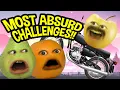 Annoying Orange - Most Absurd Challenges Supercut!