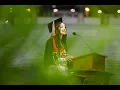 Class of 2025 Spring Undergraduate Student Commence Remarks Kate Hall