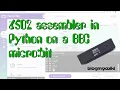 6502 assembler in Python on a micro bit