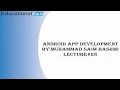 How to call from our own Android App Android App Development Lecture By Muhammad Saim Hashmi