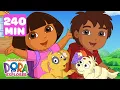 Download Lagu Dora \u0026 Diego's Daring Animal Rescues! #4 🐶 240 Minutes | Dora the Explorer | Dora \u0026 Friends