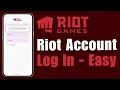 Riot Account Login - Riot Login