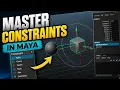 Maya Constraints Explained Control Your Rigs Better
