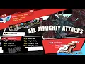 Persona 5 Royal - All Severe Almighty Skills Damage Comparison