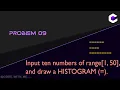 HISTOGRAM Programming in C