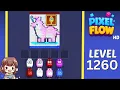 Pixel Flow Level 1260 Solution Walkthrough