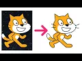 How to remove backgrounds from images in Scratch