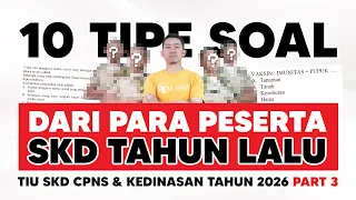 SOAL TIU CPNS DAN KEDINASAN 2026 PART 3