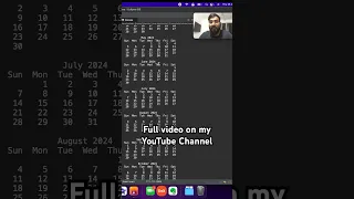 Java program to generate a calendar