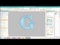 Wilcom Hatch Turn a TTF Letter into Applique