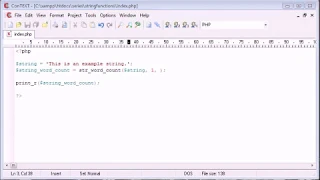 PHP 34 String Functions Part 1