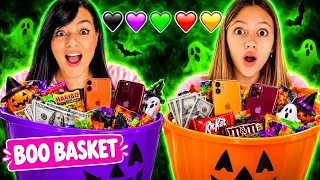 🎃 BOO BASKET COLOR CHALLENGE! Chi riceve il cestino migliore? 👻