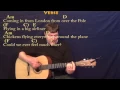 Coming into Los Angeles (Arlo Guthrie) Strum Guitar Cover Lesson with Chords/Lyrics