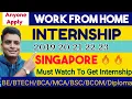 Internship 2021 Web Development App Development Data Science Python IOT Free Certificate