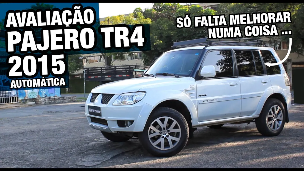 Avaliação Mitsubishi Pajero TR4 - 4x4 automático - Um jipe raiz no mundo dos SUVs compactos.