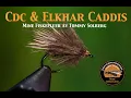 Cdc Elkhair Caddis Mine fiskefluer og imitasjonsfluefiske Fluebinding i blues mancaven