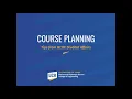 Course Planning