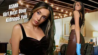 ASMR Girl Next Door Kidnaps You | soft spoken, latex gloves, handcuffing you...