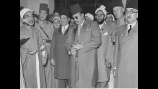 أم كلثوم تغني يا ليلة العيد في حضرة الملك فاروق 