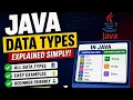 Java Programming Basics Data Types Explained