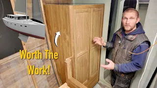 Building Bespoke Teak Doors: Sailboat Interior – Ep. 470 Ran Sailing