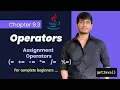 3 Operators Assignment Operators English For complete beginners