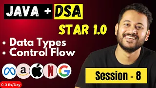 Mastering Java DSA Java DSA Data Types Flow Control Session 8