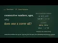 Why One x Handles Consecutive Numbers and Age Problems Think Math G7 Linear Equations