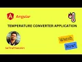 Angular Tutorial for Beginners Build Temperature Converter Application