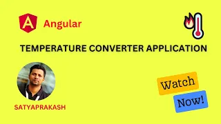 Angular Tutorial for Beginners Build Temperature Converter Application