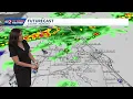Strong storms heavy rain expected across Central Florida today August 3 forecast